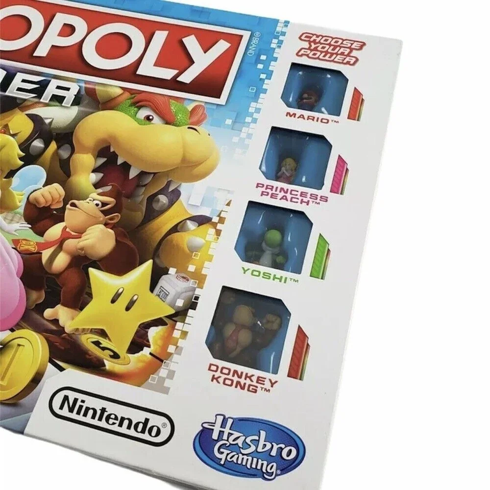 Monopoly Gamer Nintendo Mario Brothers Battle For Highest Score New Hasnbro